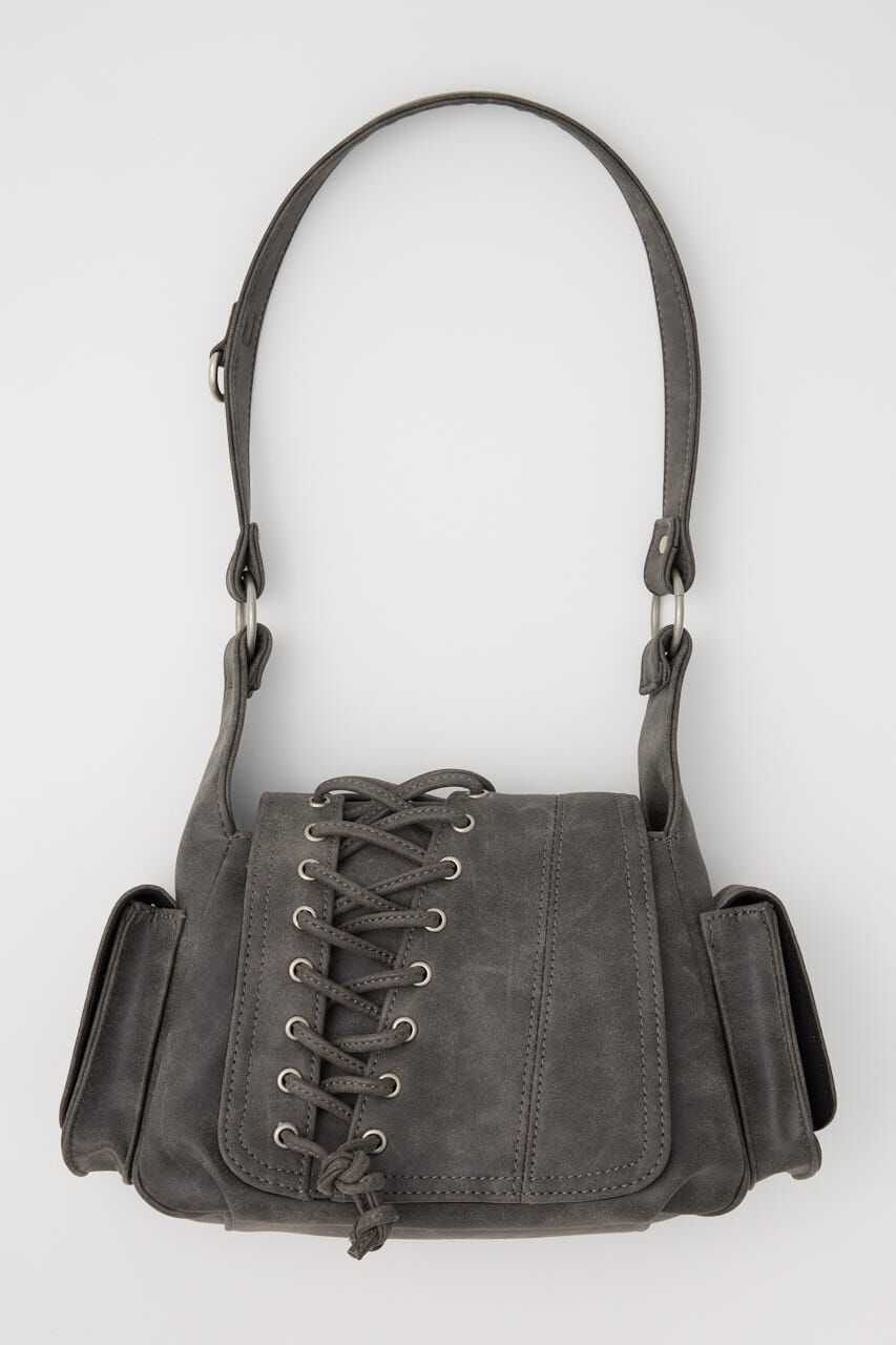 SLY「LACE UP SHOULDER バッグ」|その他|GRY