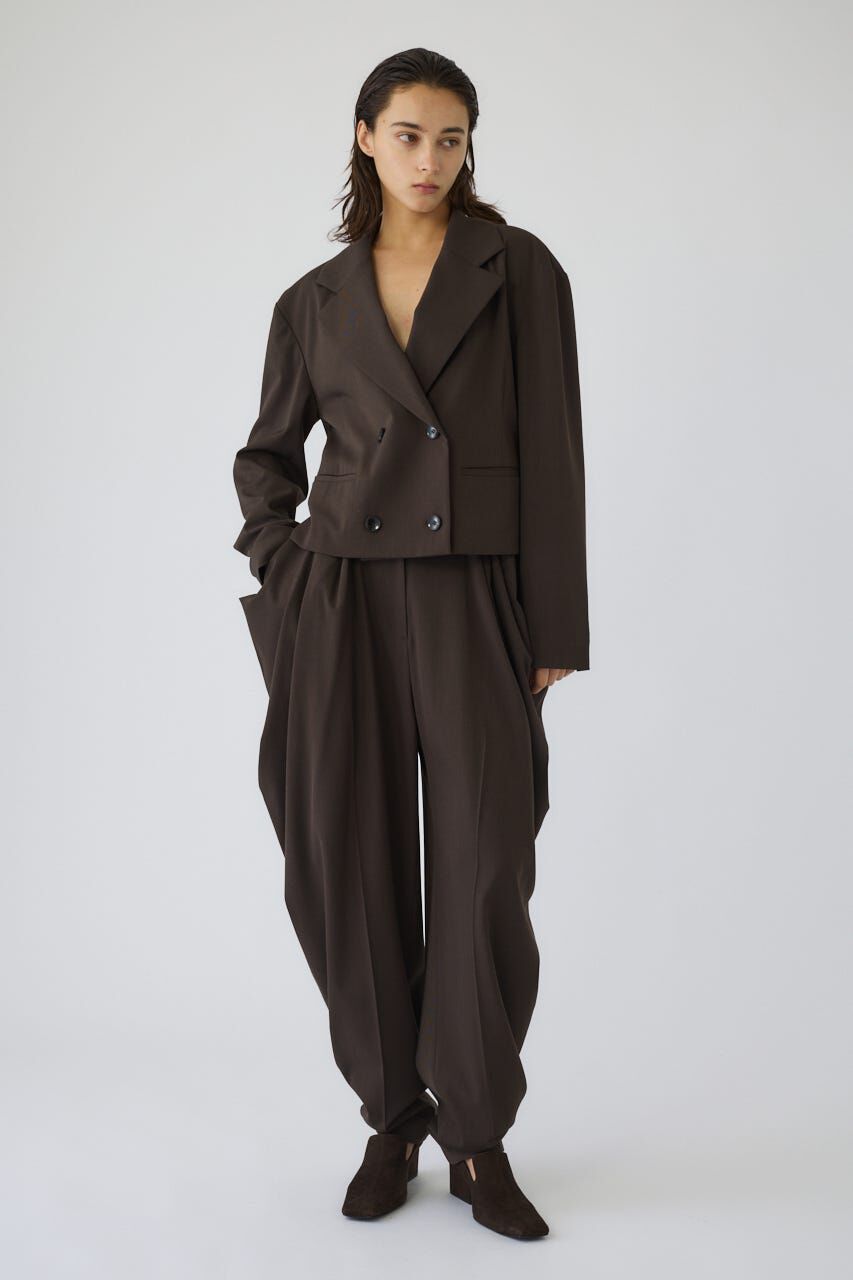 RIM.ARK 「Double breasted short JK」|その他|BRN