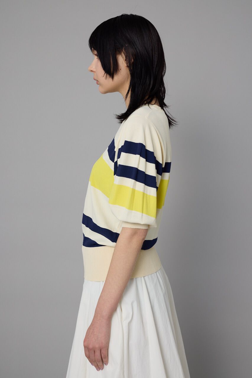 HeRIN.CYE「Border knit tops」|ニット・セーター|