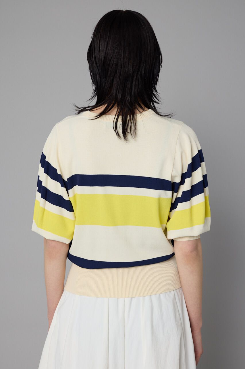 HeRIN.CYE「Border knit tops」|ニット・セーター|
