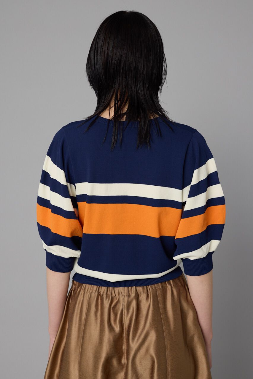 HeRIN.CYE「Border knit tops」|ニット・セーター|