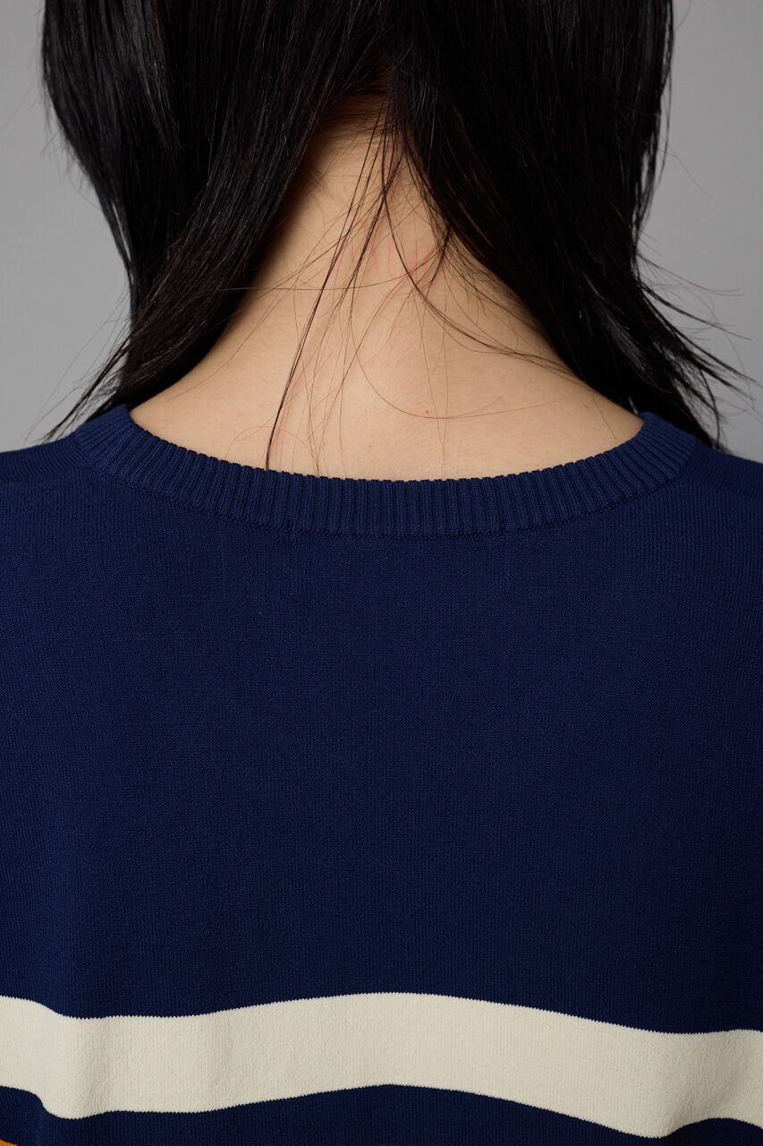 HeRIN.CYE「Border knit tops」|ニット・セーター|