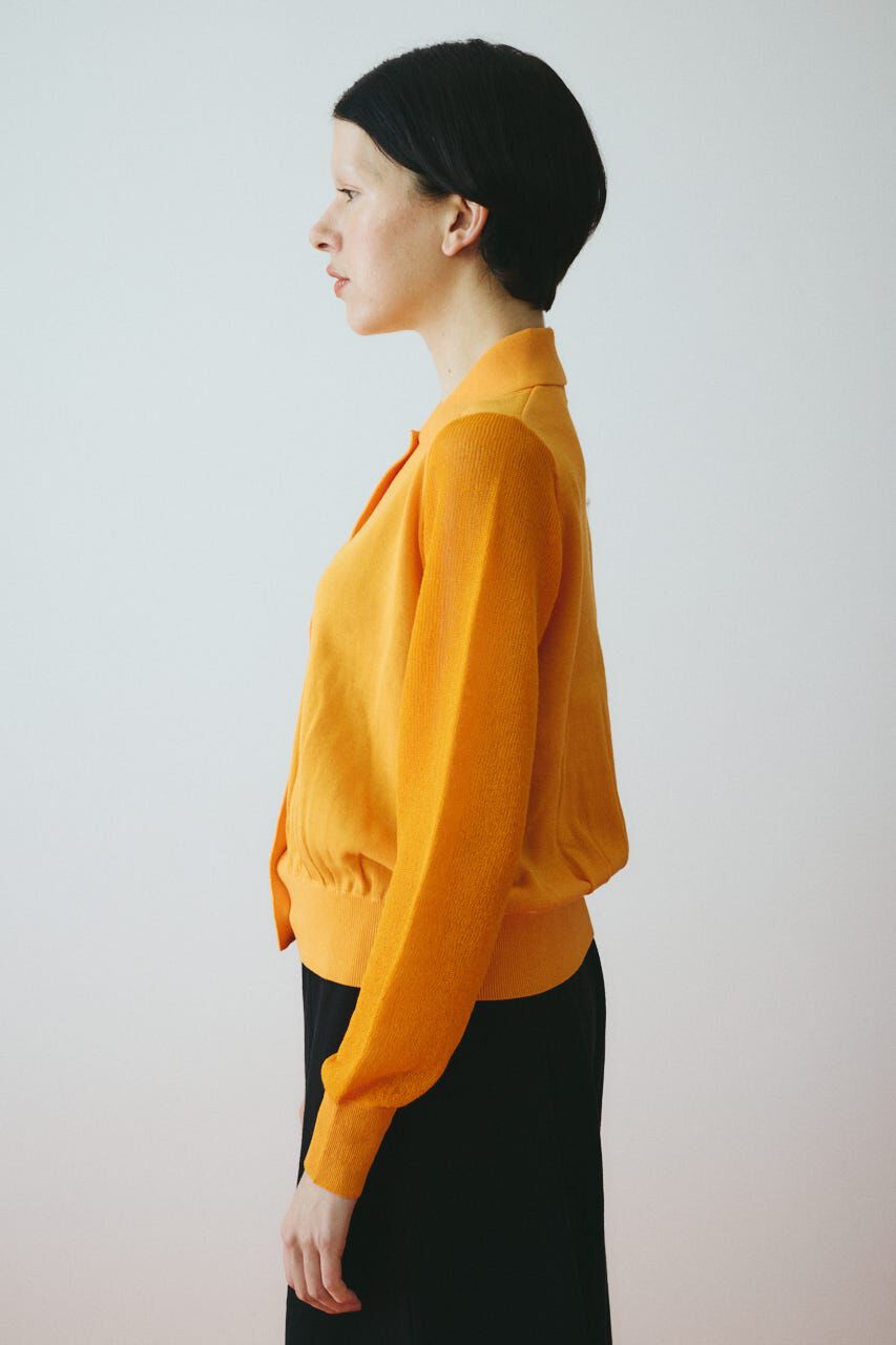 HeRIN.CYE「［予約］Sheer sleeve cardigan」|ニット・セーター|
