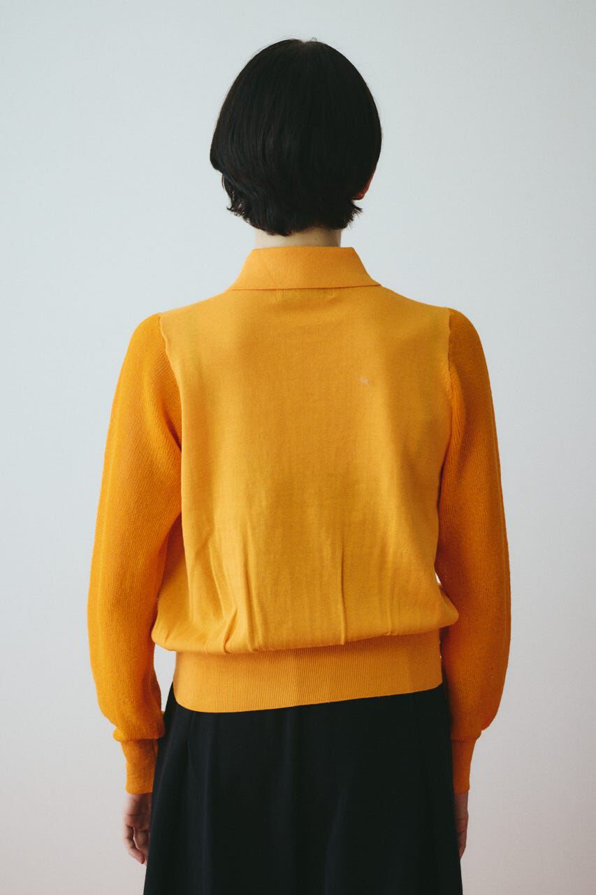 HeRIN.CYE「［予約］Sheer sleeve cardigan」|ニット・セーター|