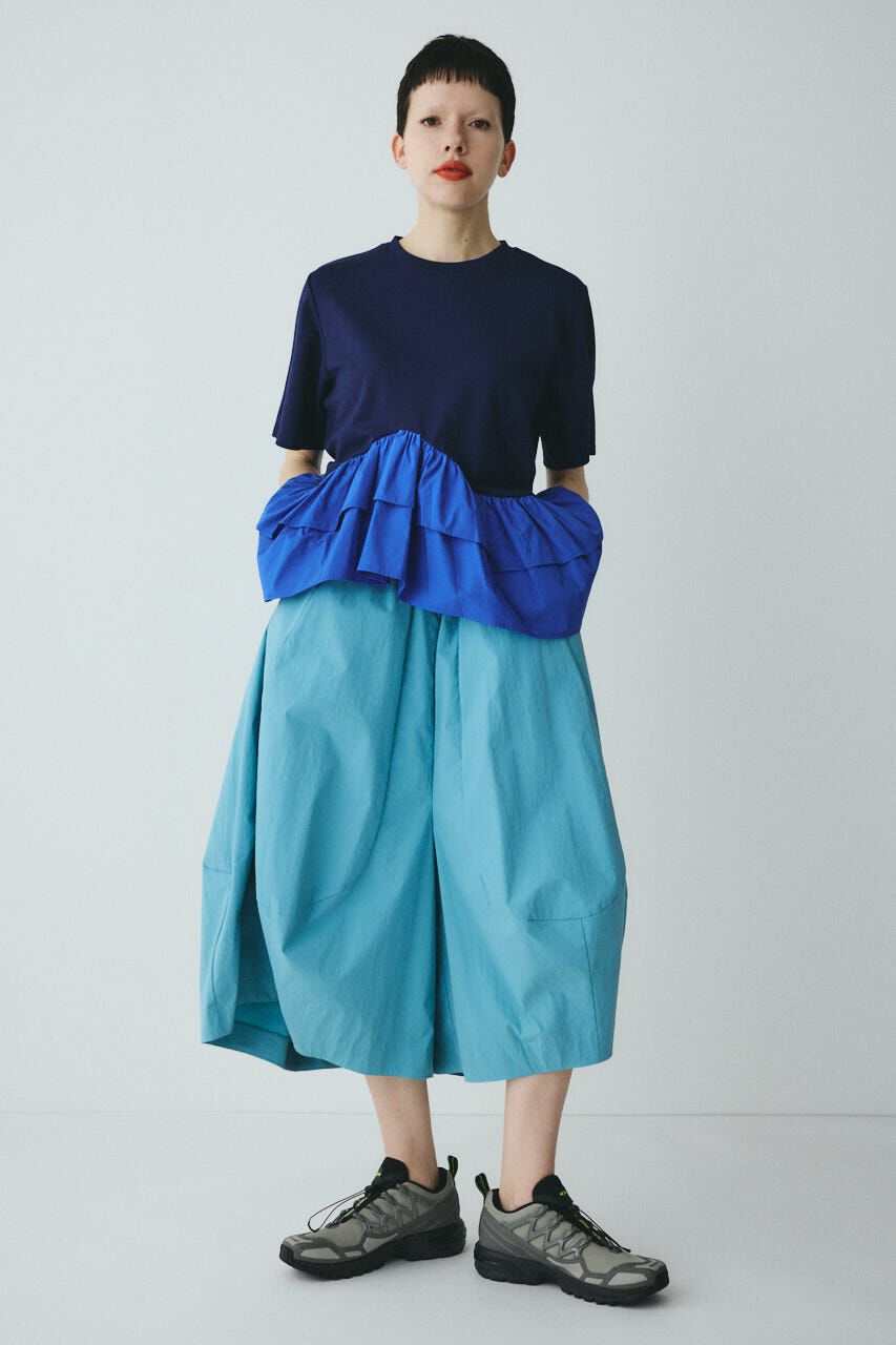HeRIN.CYE「［予約］Frill hem ponte tops」|Tシャツ・カットソー|