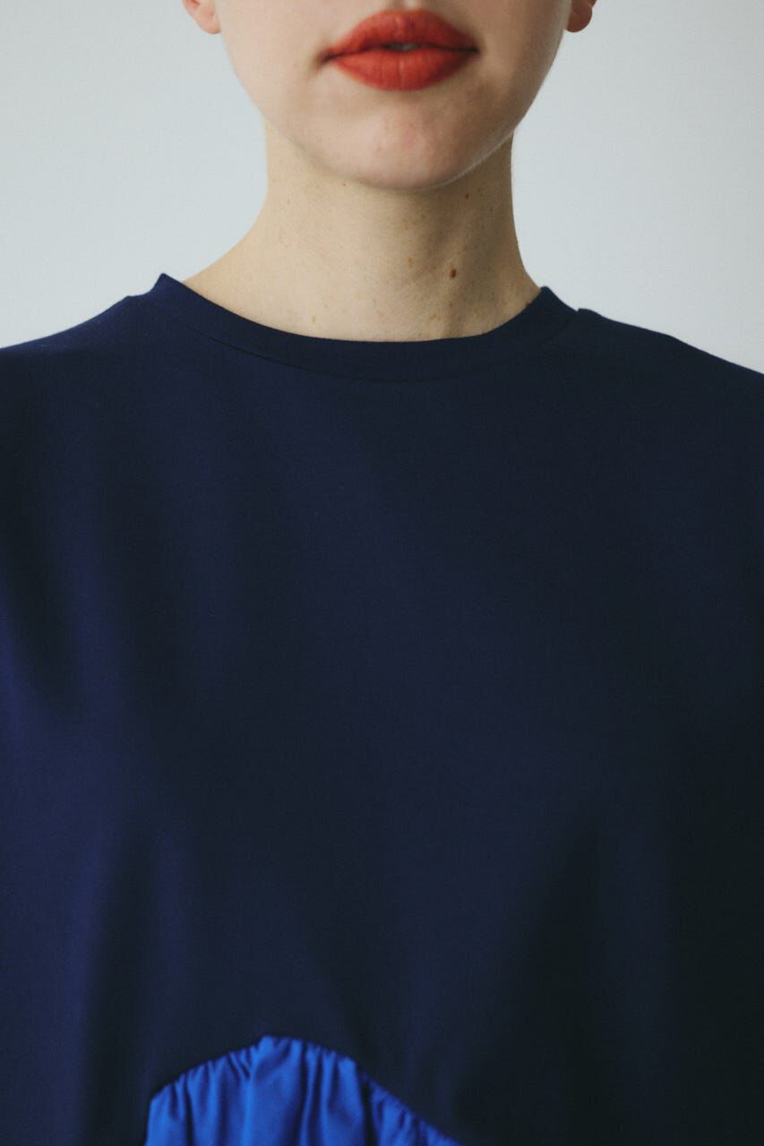 HeRIN.CYE「［予約］Frill hem ponte tops」|Tシャツ・カットソー|