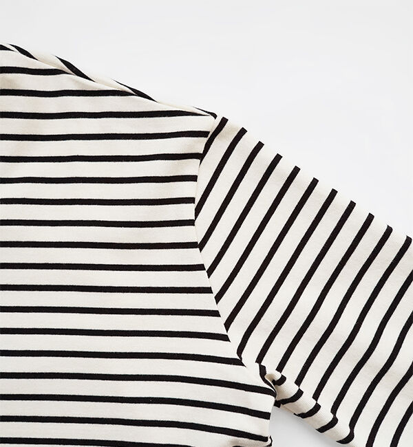 オローネ「サブリナボーダーロングスリーブ」|Tシャツ・カットソー|