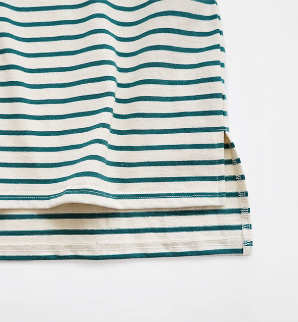 オローネ「サブリナボーダーロングスリーブ」|Tシャツ・カットソー|