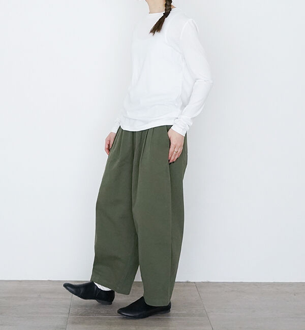 オローネ「マイアンダーカットソー」|Tシャツ・カットソー|