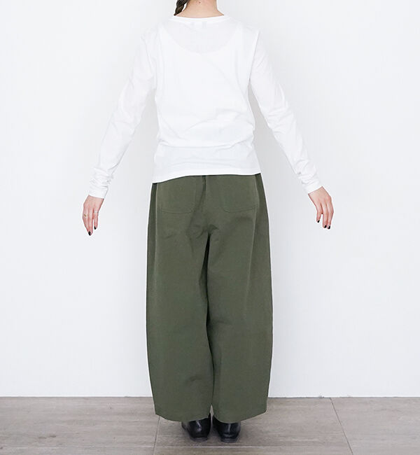 オローネ「マイアンダーカットソー」|Tシャツ・カットソー|