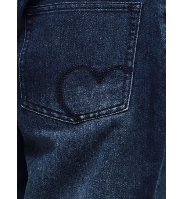 CALNAMUR「SHINY HEART DENIM PT/シャイニーハートデニムパンツ」|デニム|