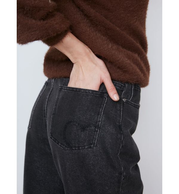 CALNAMUR「SHINY HEART DENIM PT/シャイニーハートデニムパンツ」|デニム|