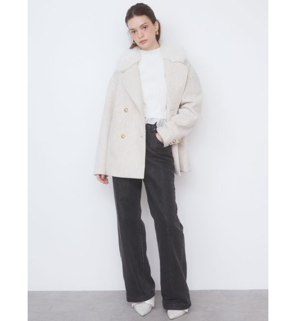 CALNAMUR「SHINY HEART DENIM PT/シャイニーハートデニムパンツ」|デニム|