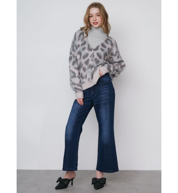 CALNAMUR「SHINY HEART DENIM PT/シャイニーハートデニムパンツ」|デニム|