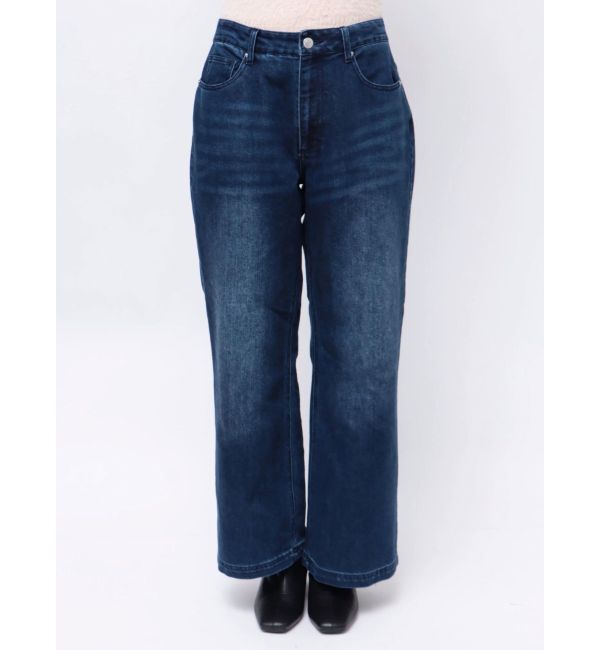 CALNAMUR「SHINY HEART DENIM PT/シャイニーハートデニムパンツ」|デニム|