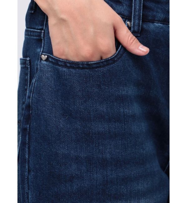 CALNAMUR「SHINY HEART DENIM PT/シャイニーハートデニムパンツ」|デニム|