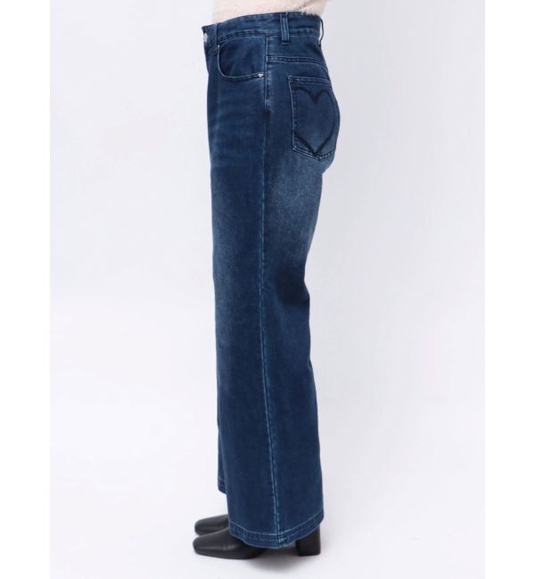 CALNAMUR「SHINY HEART DENIM PT/シャイニーハートデニムパンツ」|デニム|