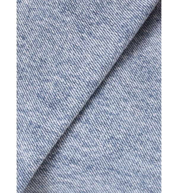 CALNAMUR「DENIM LINE SLIT PANTS/デニムラインスリットパンツ」|デニム|