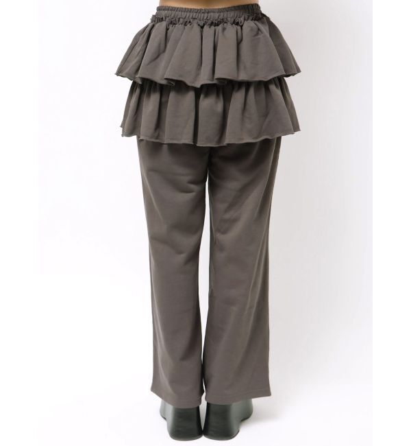 CALNAMUR「スカートレイヤードスウェットパンツ」|その他|