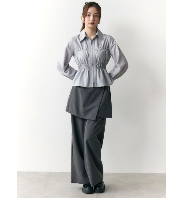 CALNAMUR「ハイウエストサイドラインＰＴ&times;ミニＳＫＳＥＴ」|その他|