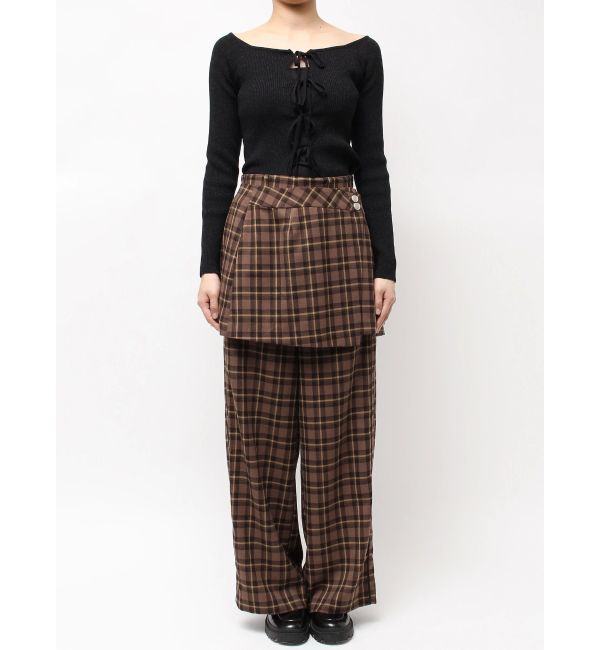 CALNAMUR「ハイウエストサイドラインＰＴ&times;ミニＳＫＳＥＴ」|その他|