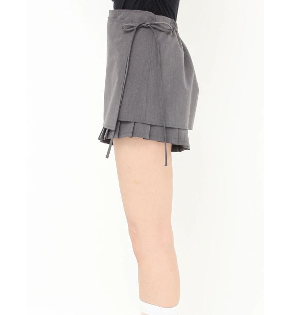 CALNAMUR「ラッププリーツショートパンツ」|その他|