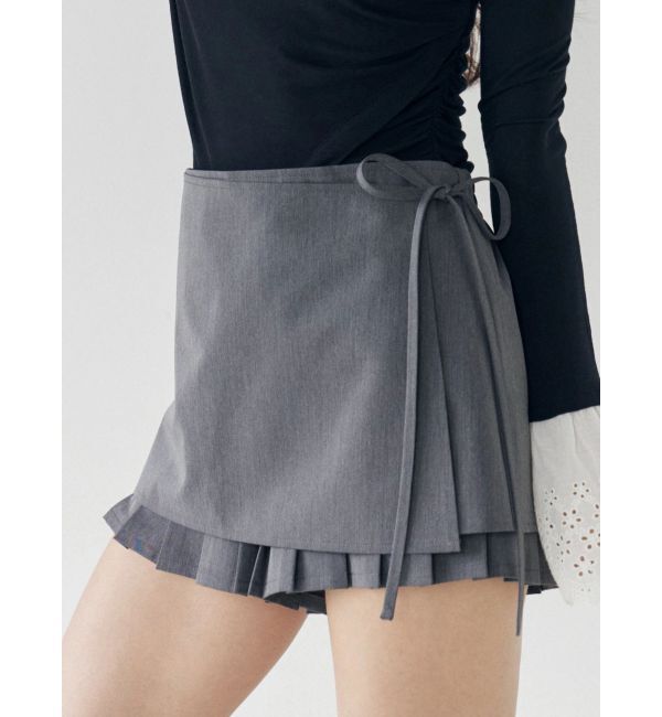 CALNAMUR「ラッププリーツショートパンツ」|その他|