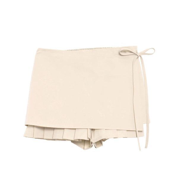 CALNAMUR「ラッププリーツショートパンツ」|その他|