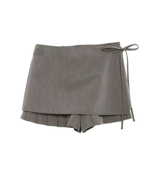 CALNAMUR「ラッププリーツショートパンツ」|その他|