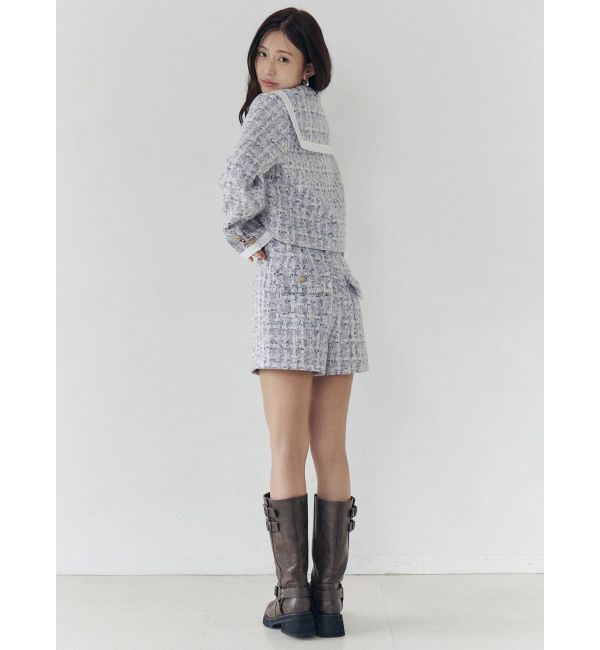 CALNAMUR「バックポケットツイードショートパンツ」|その他|