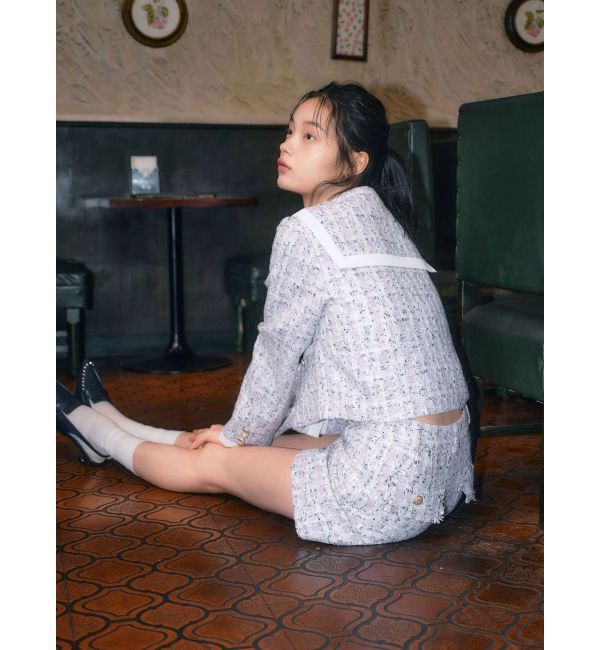 CALNAMUR「バックポケットツイードショートパンツ」|その他|