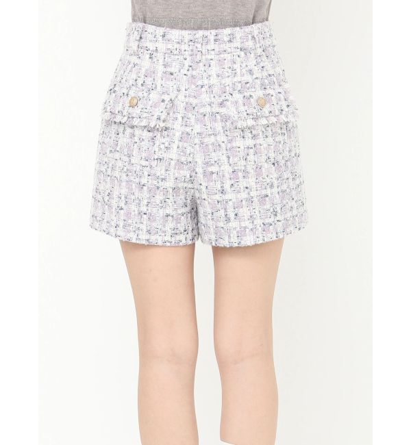 CALNAMUR「バックポケットツイードショートパンツ」|その他|