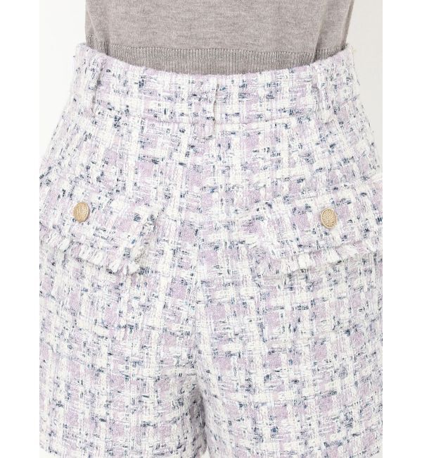 CALNAMUR「バックポケットツイードショートパンツ」|その他|