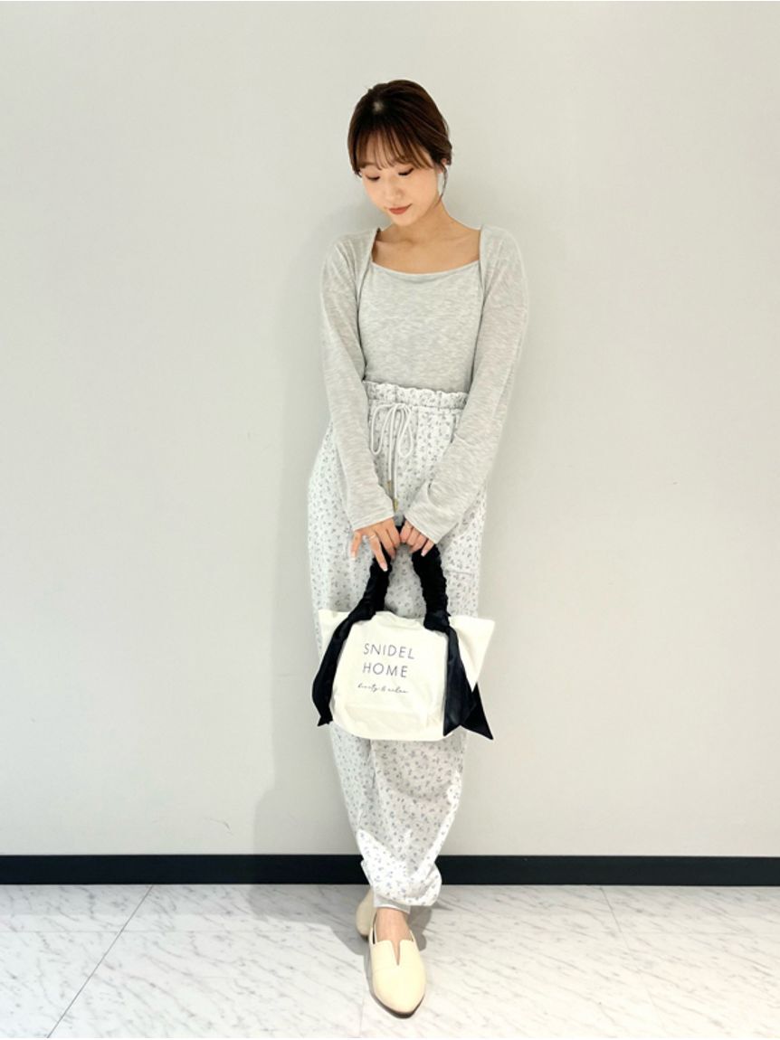 SNIDEL HOME「オーガニックキャンバストート(PNK) -SMALL-」|トートバッグ|