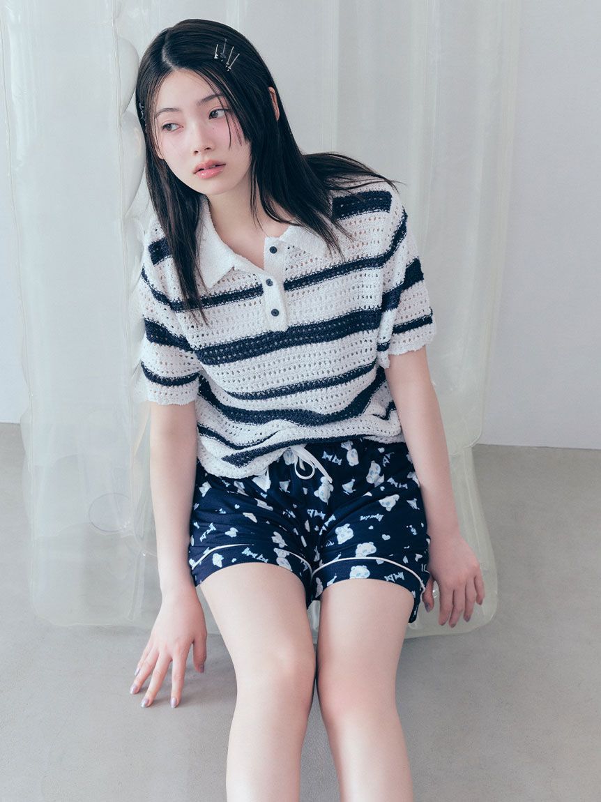 SNIDEL HOME「【icy baby】【接触冷感】総柄ショートパンツ」|ルームウェア|