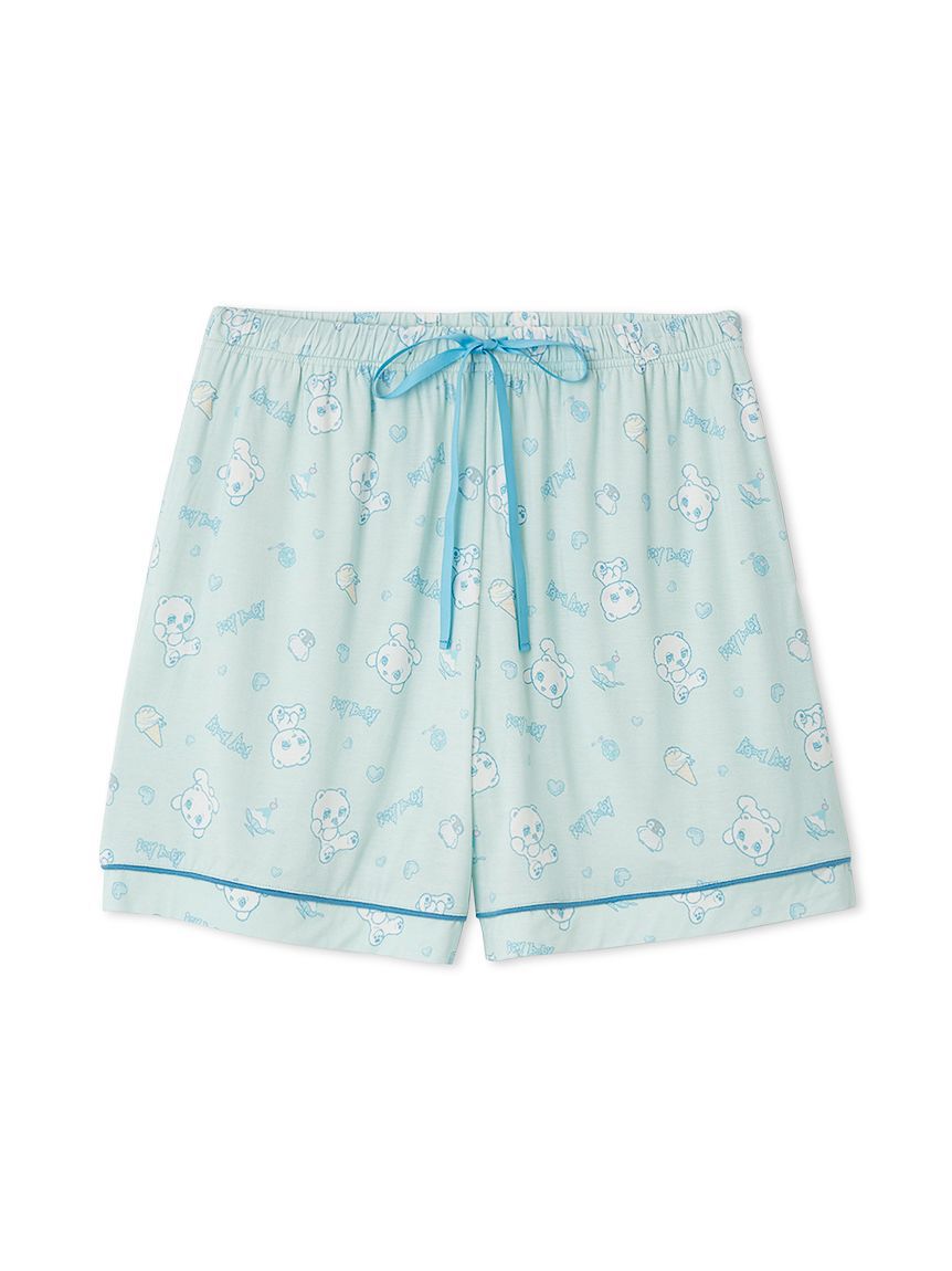 SNIDEL HOME「【icy baby】【接触冷感】総柄ショートパンツ」|ルームウェア|LBLU