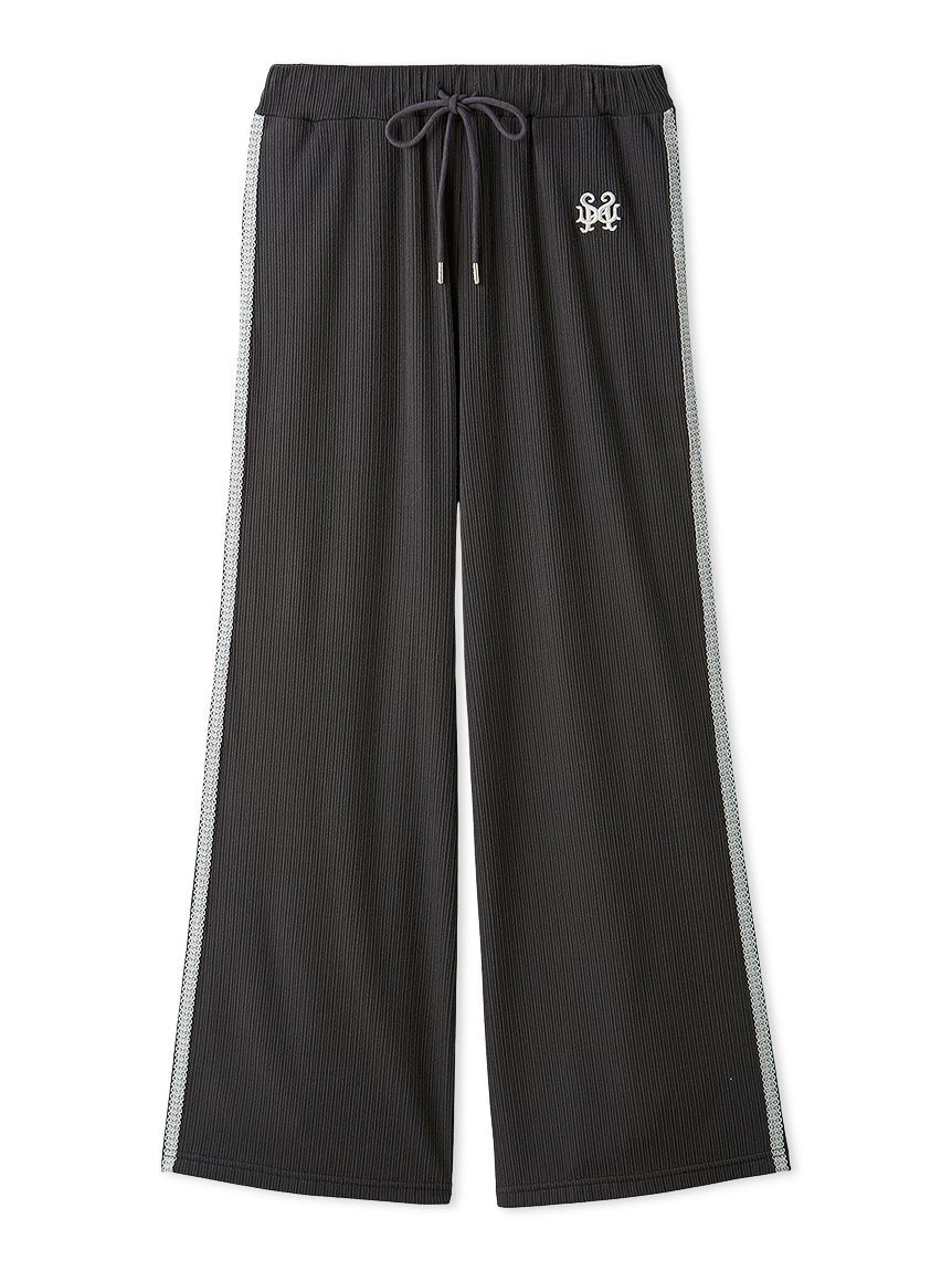 SNIDEL HOME「デザインカットロングパンツ」|ルームウェア|GRY