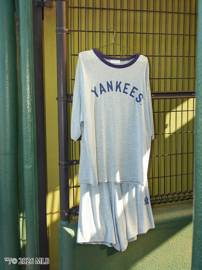 SNIDEL HOME「【メンズ】【MLB】Tシャツセットアップ」|ルームウェア|