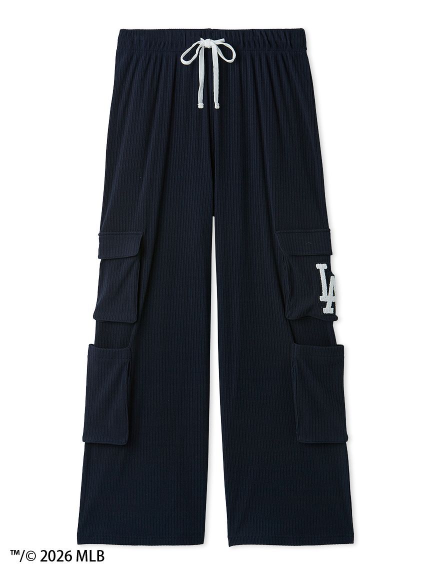 SNIDEL HOME「【MLB】カットカーブパンツ」|ルームウェア|NVY