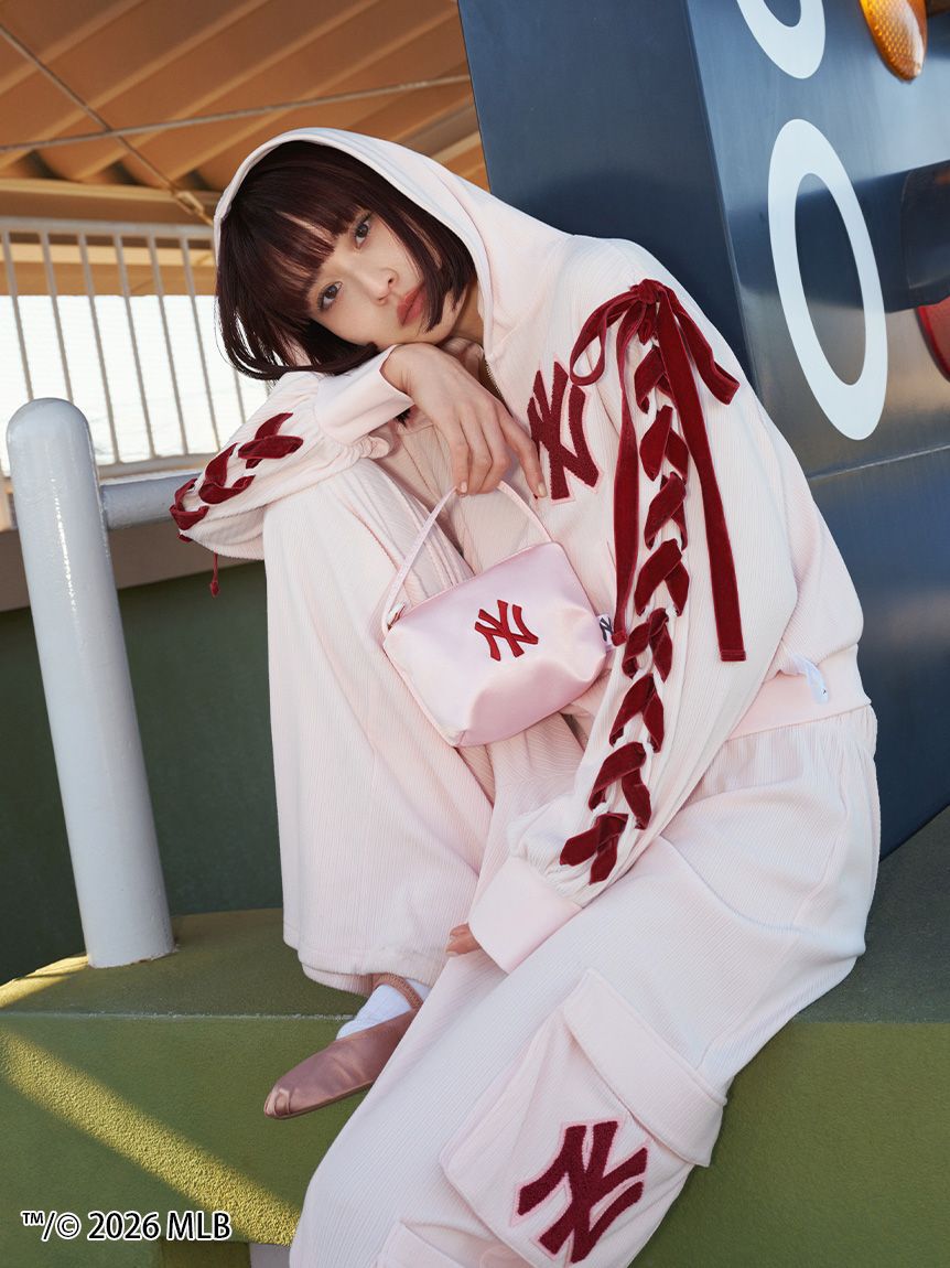 SNIDEL HOME「【MLB】カットフーディー」|ルームウェア|