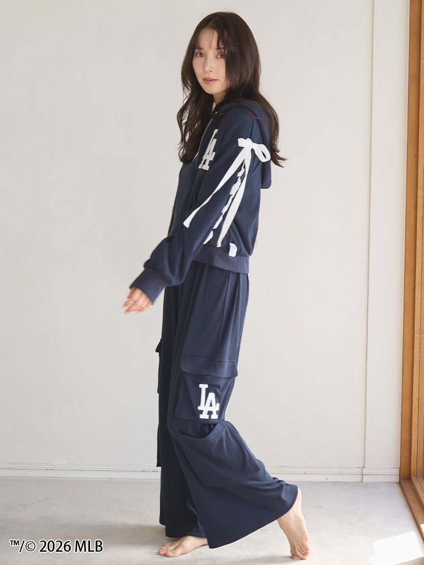 SNIDEL HOME「【MLB】カットフーディー」|ルームウェア|