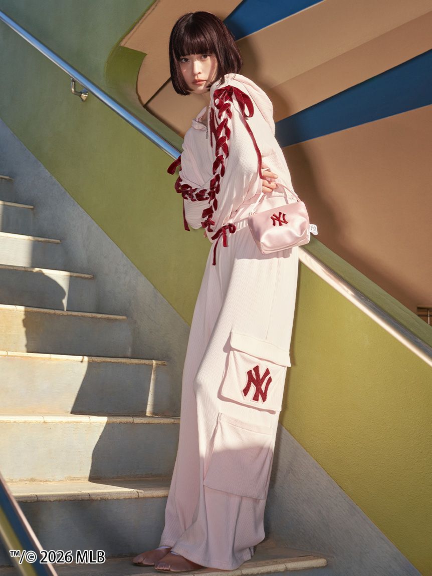 SNIDEL HOME「【MLB】カットフーディー」|ルームウェア|