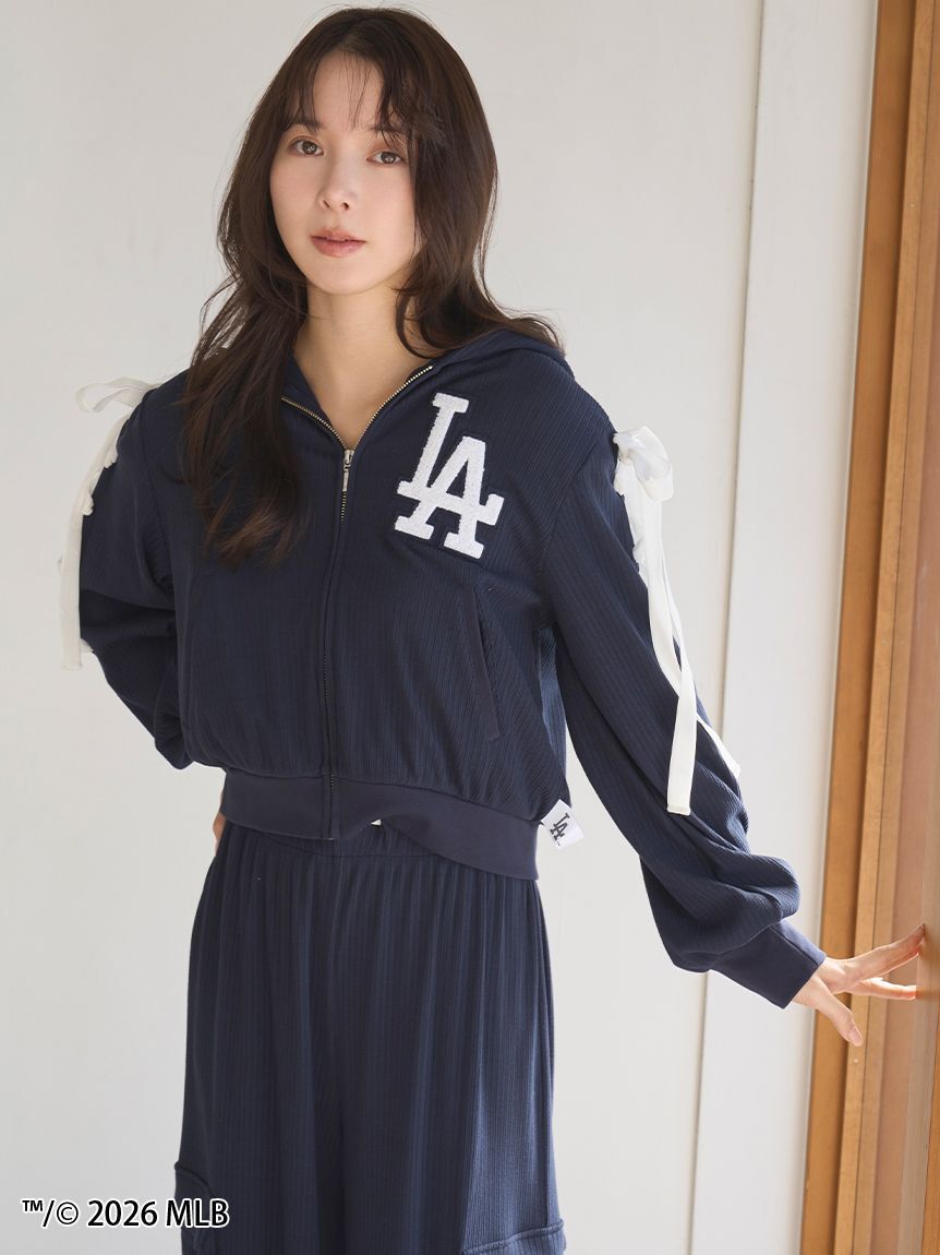 SNIDEL HOME「【MLB】カットフーディー」|ルームウェア|