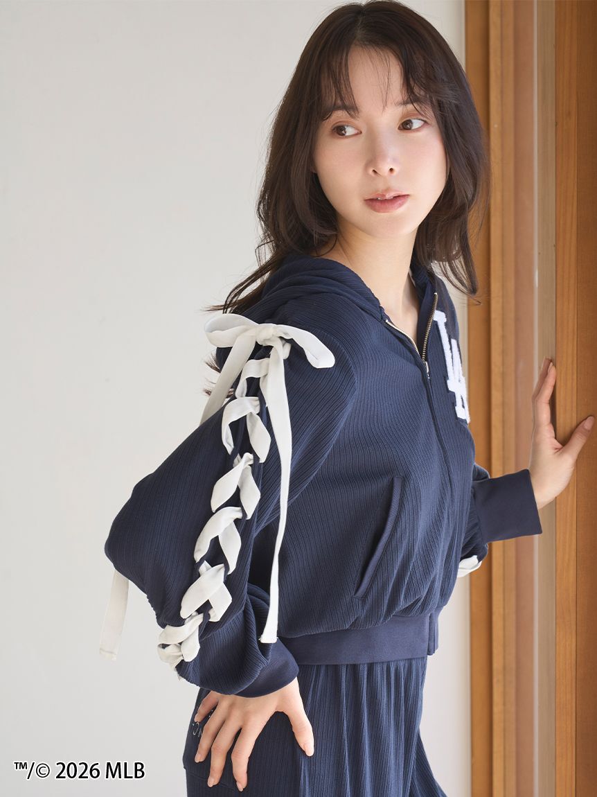 SNIDEL HOME「【MLB】カットフーディー」|ルームウェア|