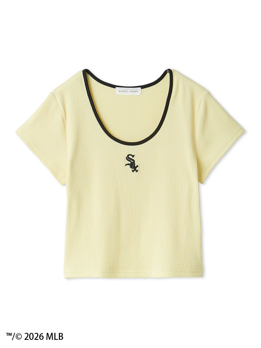 SNIDEL HOME「【MLB】カットTシャツ」|ルームウェア|YEL