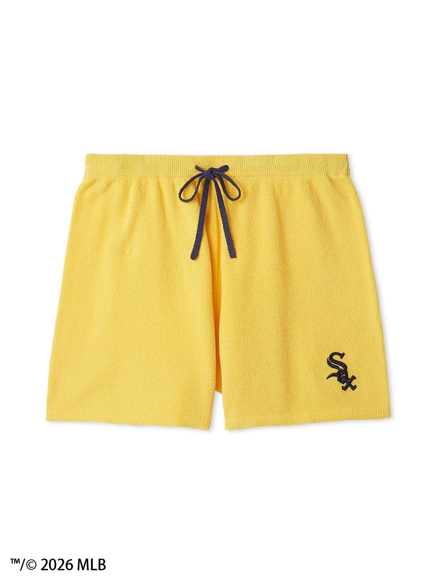 SNIDEL HOME「【MLB】ニットショートパンツ」|ルームウェア|YEL