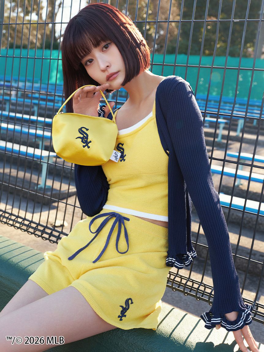 SNIDEL HOME「【MLB】ニットショートパンツ」|ルームウェア|