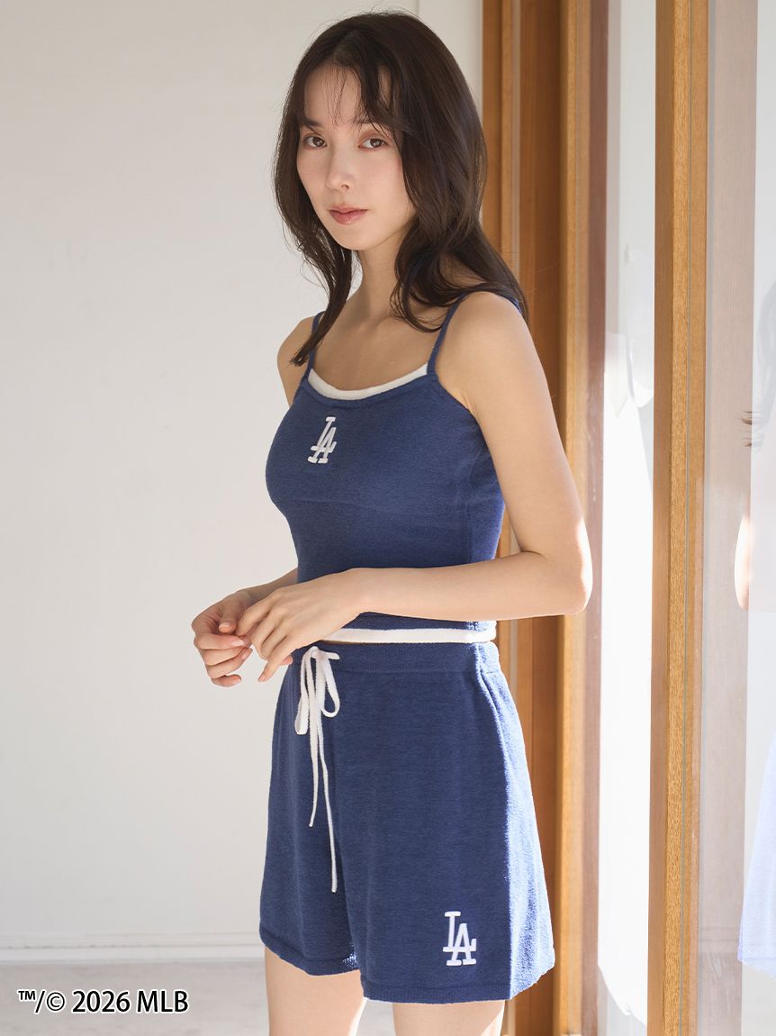 SNIDEL HOME「【MLB】ニットショートパンツ」|ルームウェア|