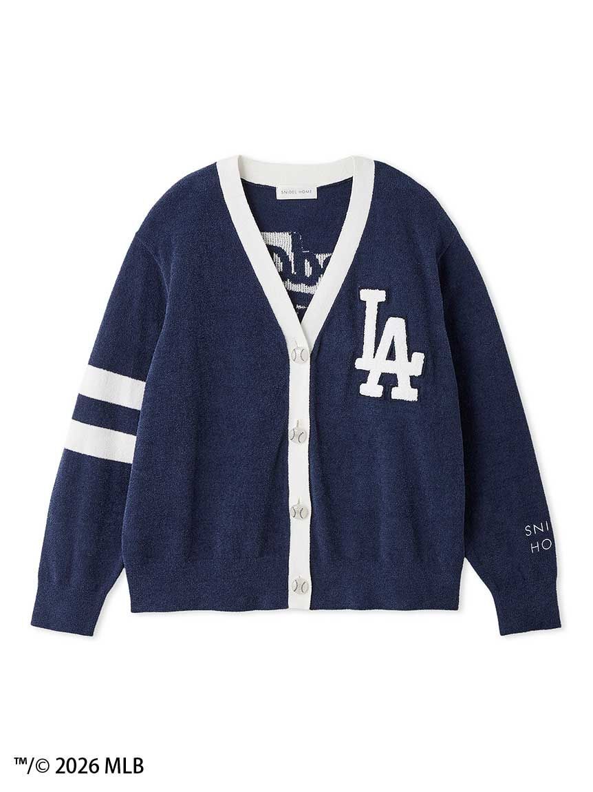 SNIDEL HOME「【MLB】ニットカーディガン」|ルームウェア|NVY