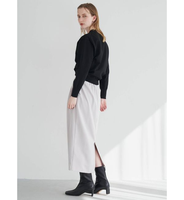 ELENDEEK「TUCK COCOON SK」|スカート|